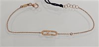 Armband Dal Maso Gioielli Dame in Gold Diamante 0.015 Ct BRA 00877 - BRA 00877